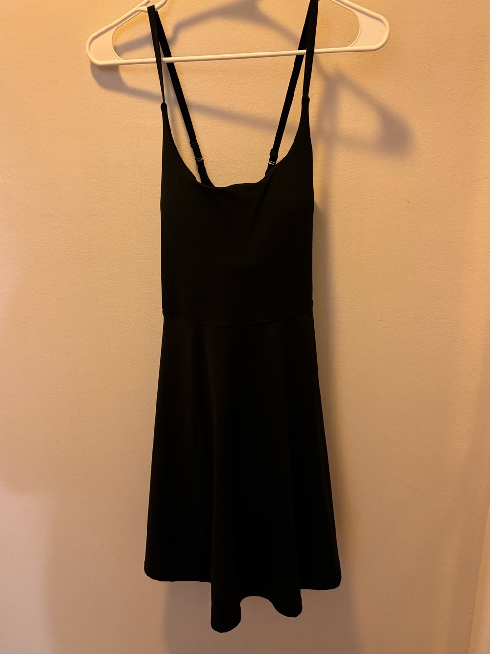 Classic Black Spaghetti Strap Dress